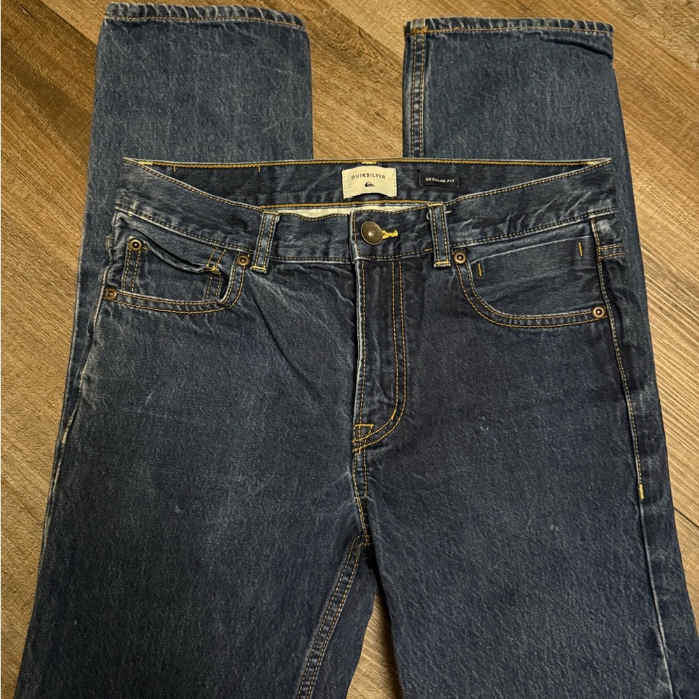 Quiksilver Dark Blue Jeans Size 29 (297)